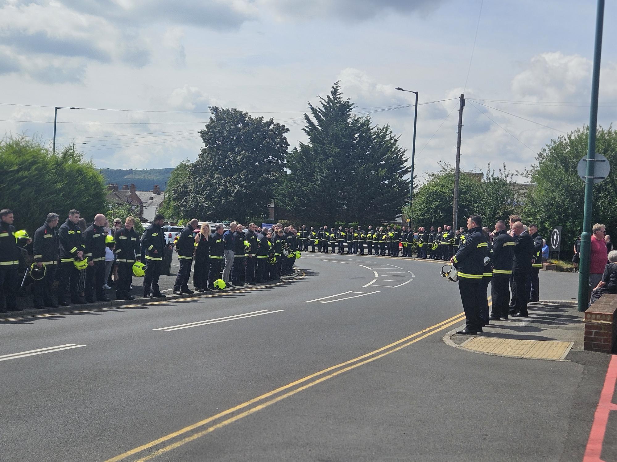 A remarkable Fire Brigade farewell